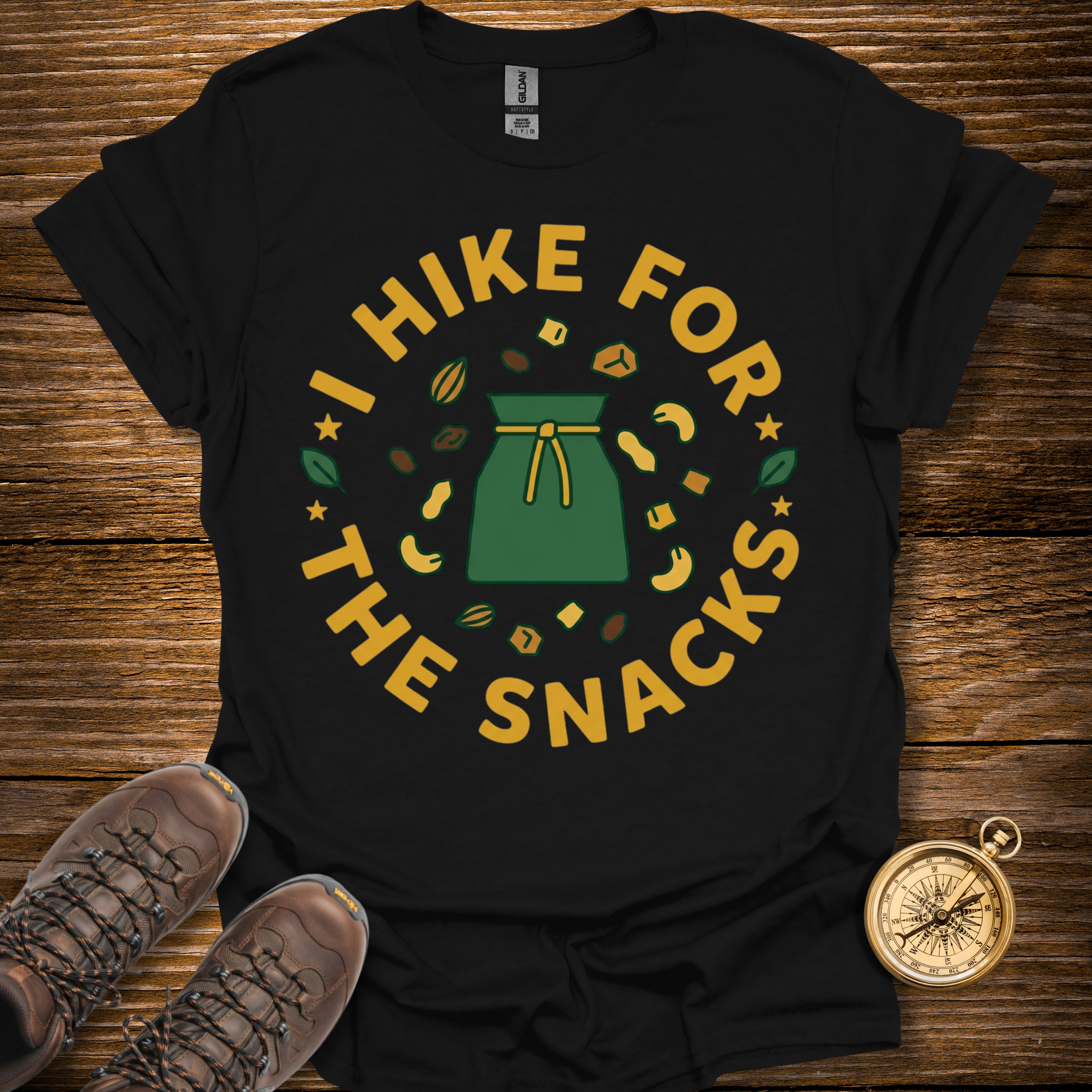 I Hike For The Snacks T-Shirt
