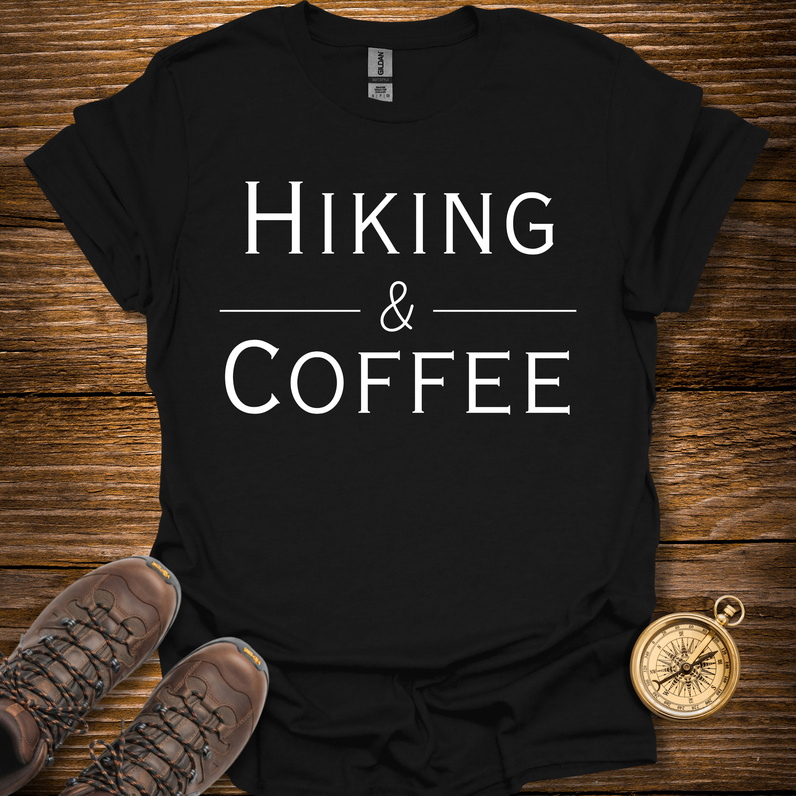 Hiking And Coffee T-Shirt