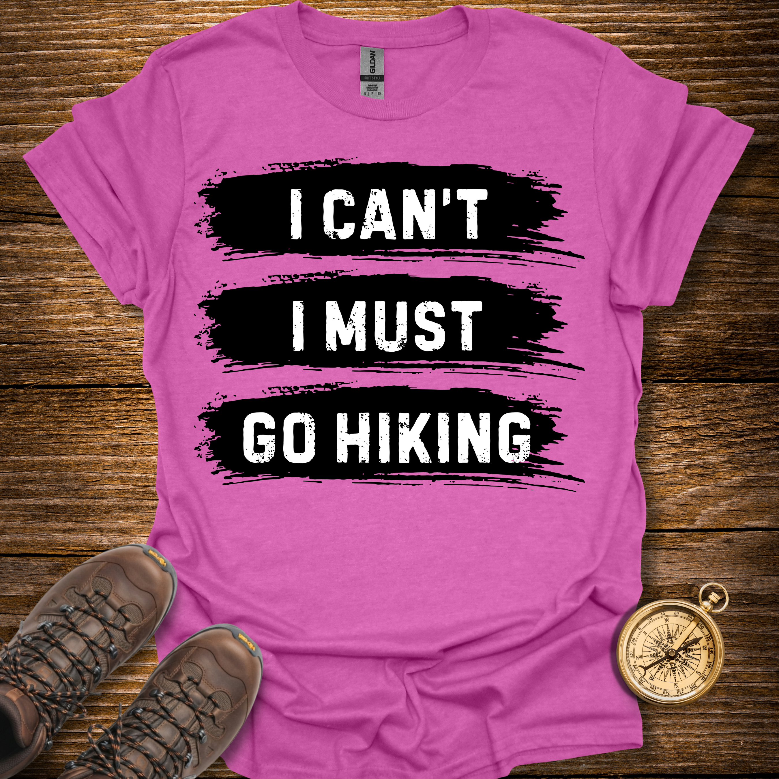 I Must Go Hiking T-Shirt