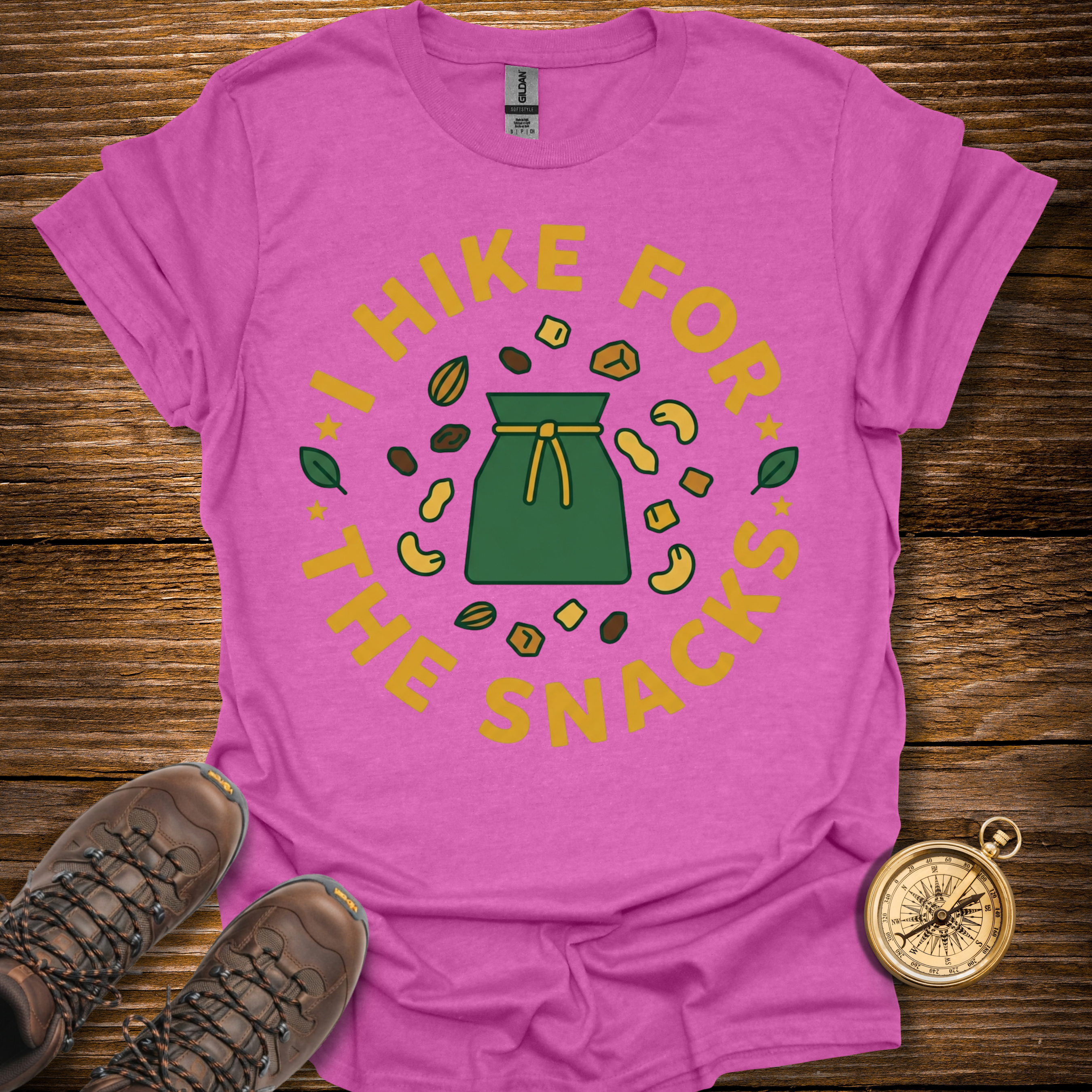 I Hike For The Snacks T-Shirt