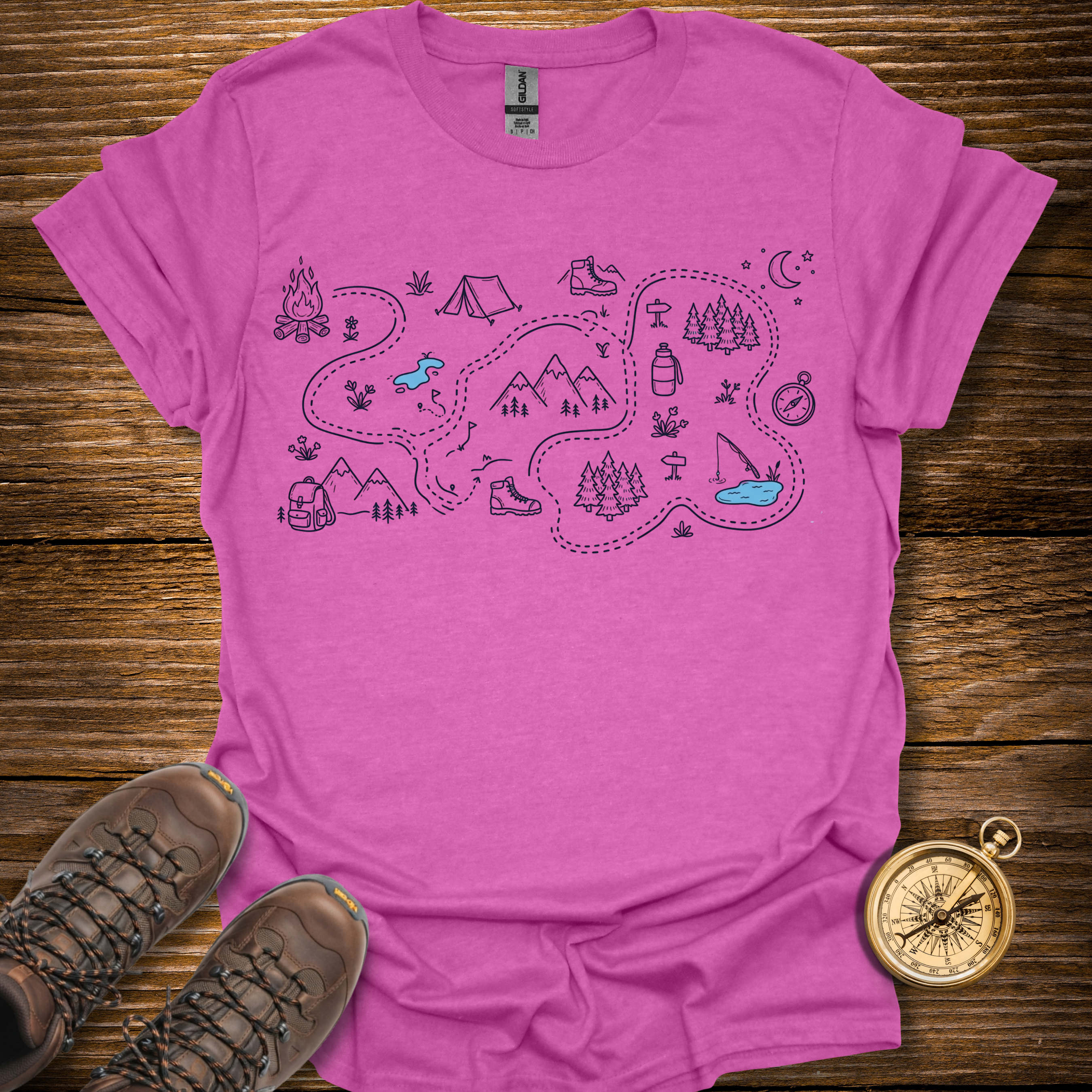 Trail Map T-Shirt
