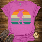 Sunset Hiker Man T-Shirt