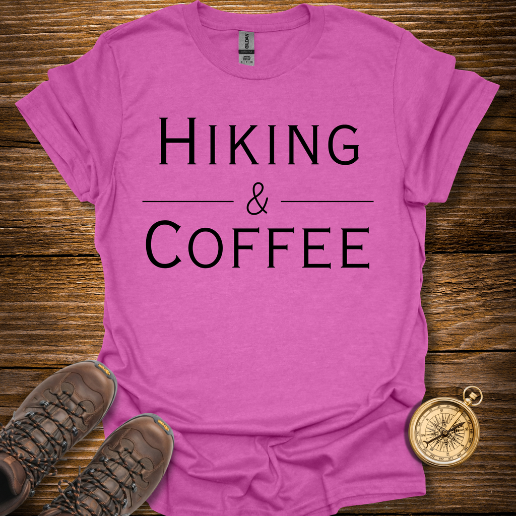 Hiking And Coffee T-Shirt