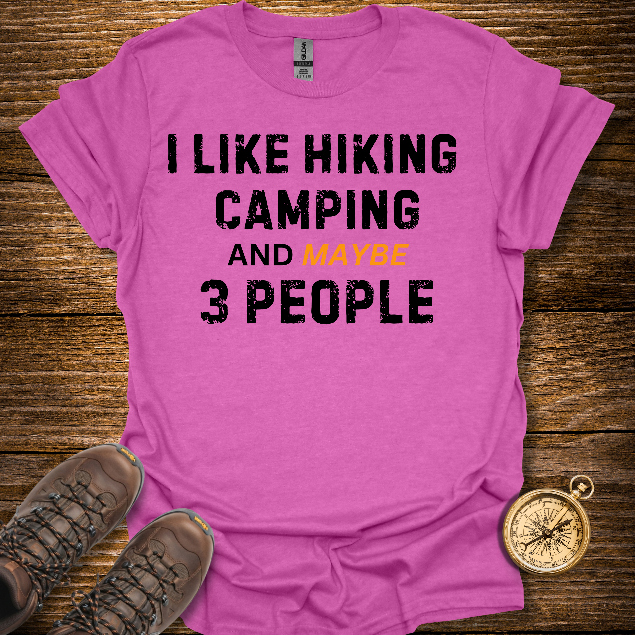 I Like Hiking And Camping T-Shirt