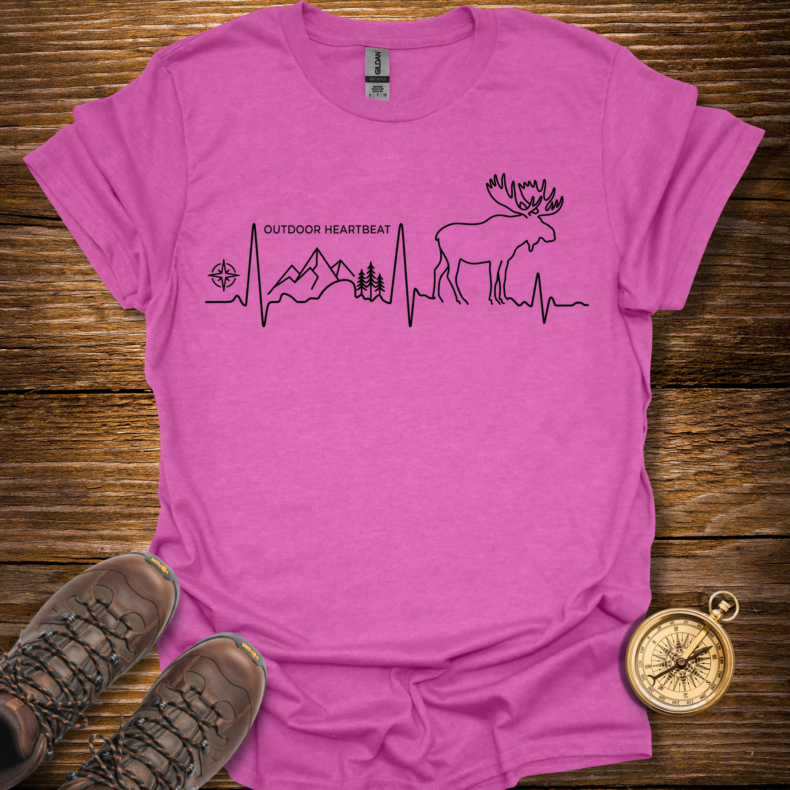 Outdoor Heartbeat T-Shirt