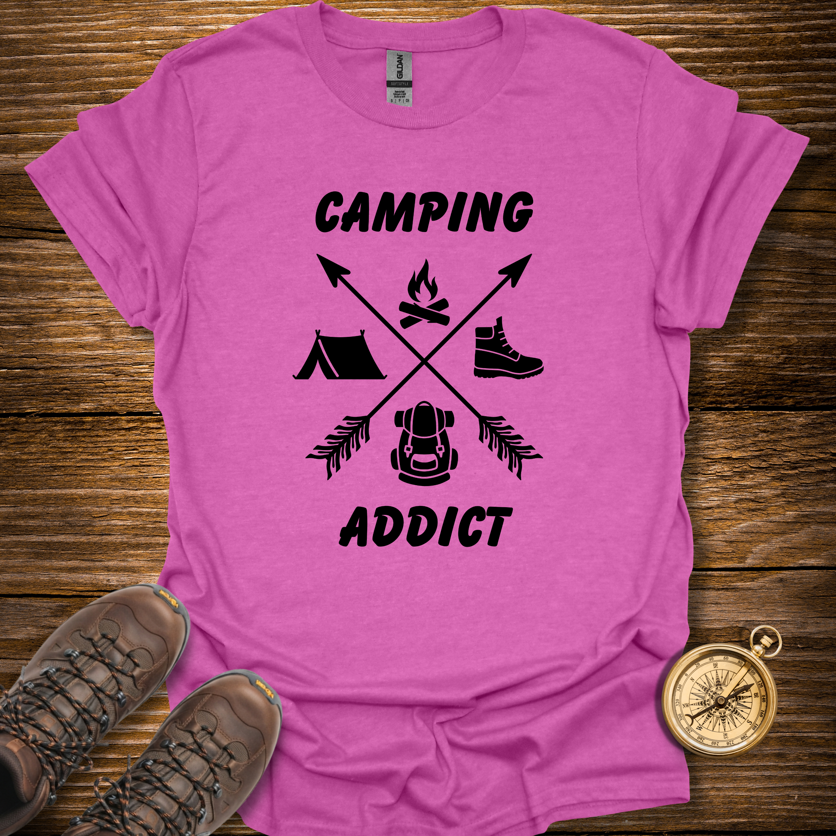 Camping Addict T-Shirt