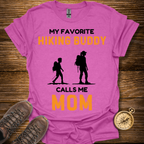 Favorite Hiking Buddy Mom T-Shirt