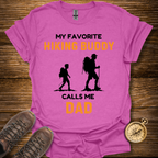 Favorite Hiking Buddy Dad T-Shirt