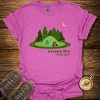 Escape The Routine Camping T-Shirt