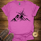 Compass And Mountains T-Shirt