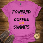 Powered by Coffee and Summits T-Shirt