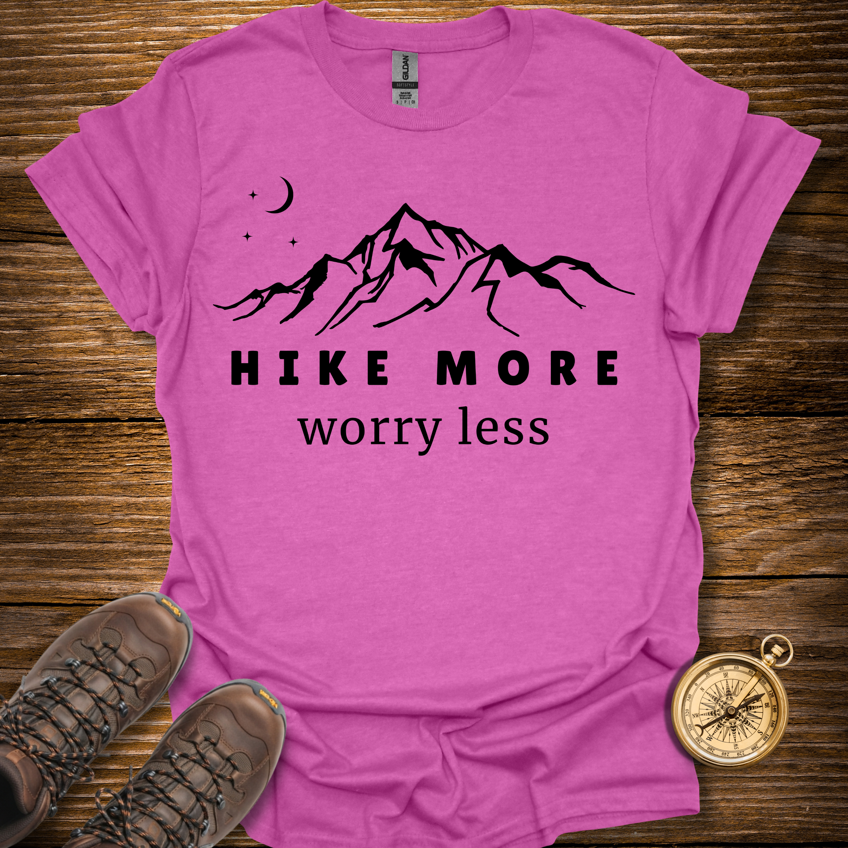 Hike More Worry Less T-Shirt