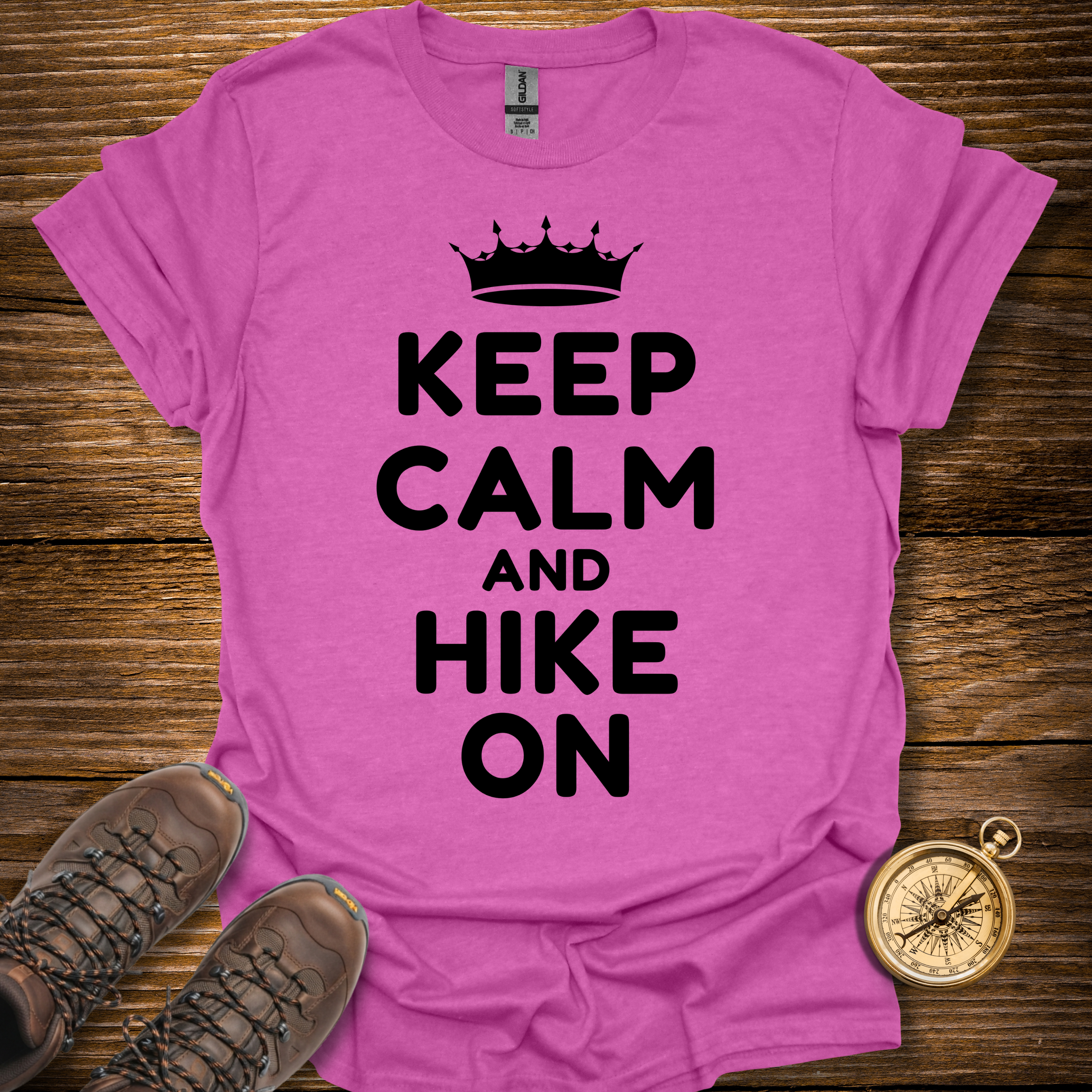 Keep Calm And Hike On T-Shirt