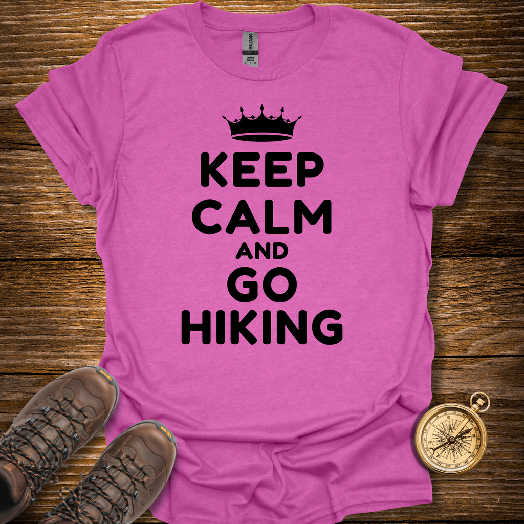 Keep Calm and Go Hiking T-Shirt