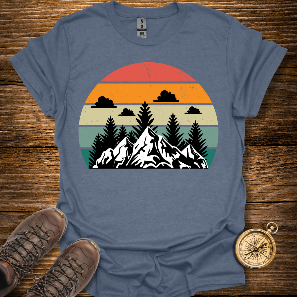 Cloudy Mountains T-Shirt