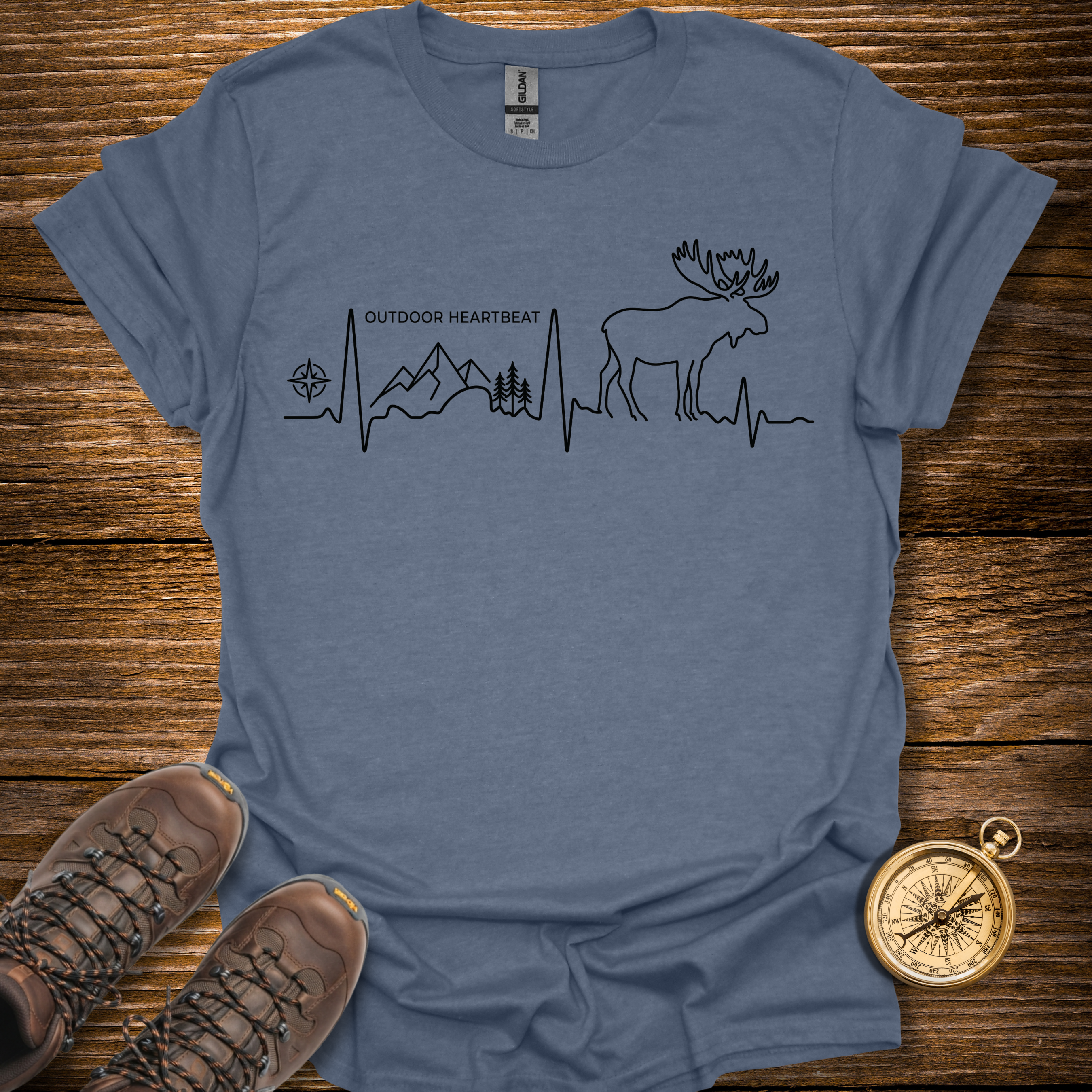 Outdoor Heartbeat T-Shirt