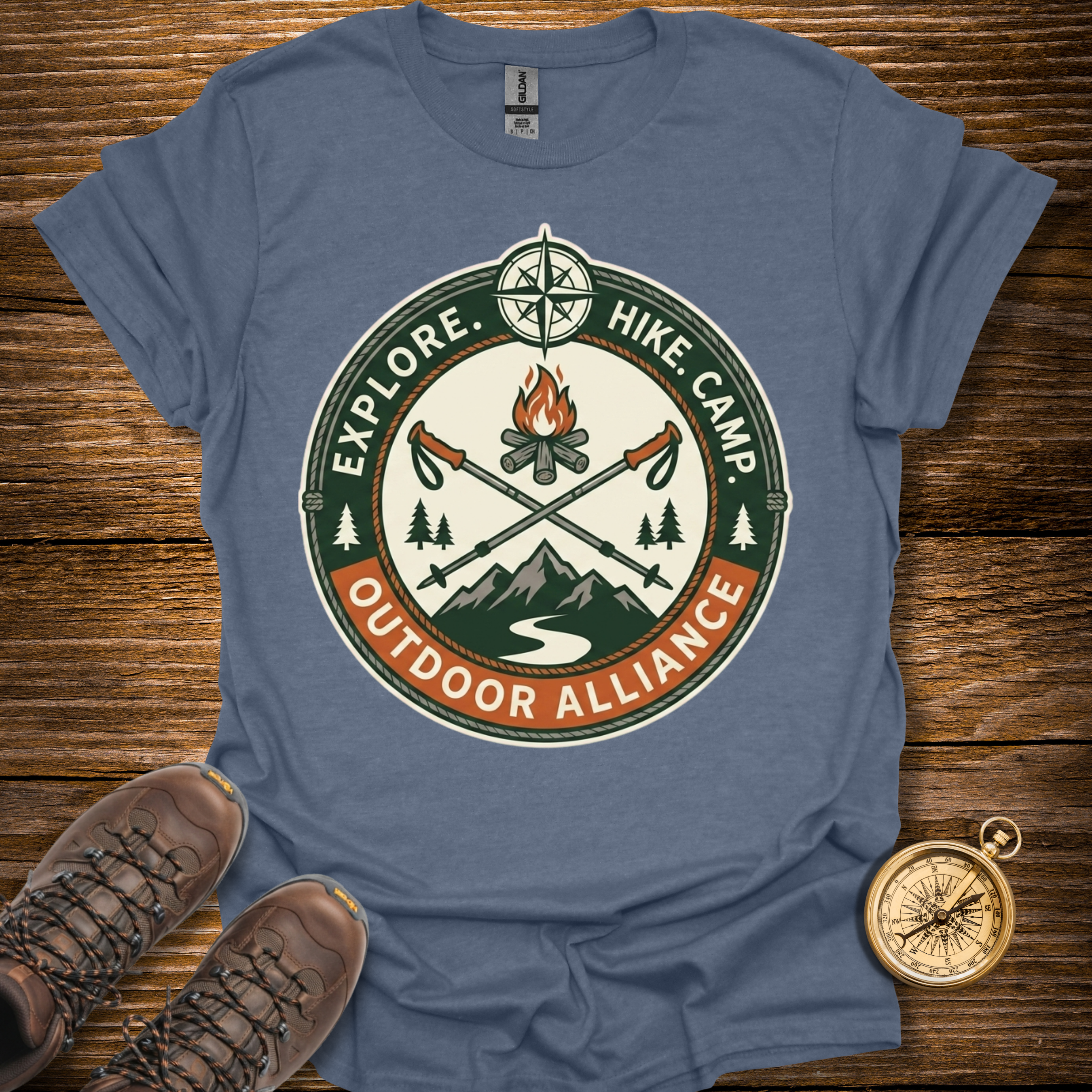 Explore Hike Camp T-Shirt