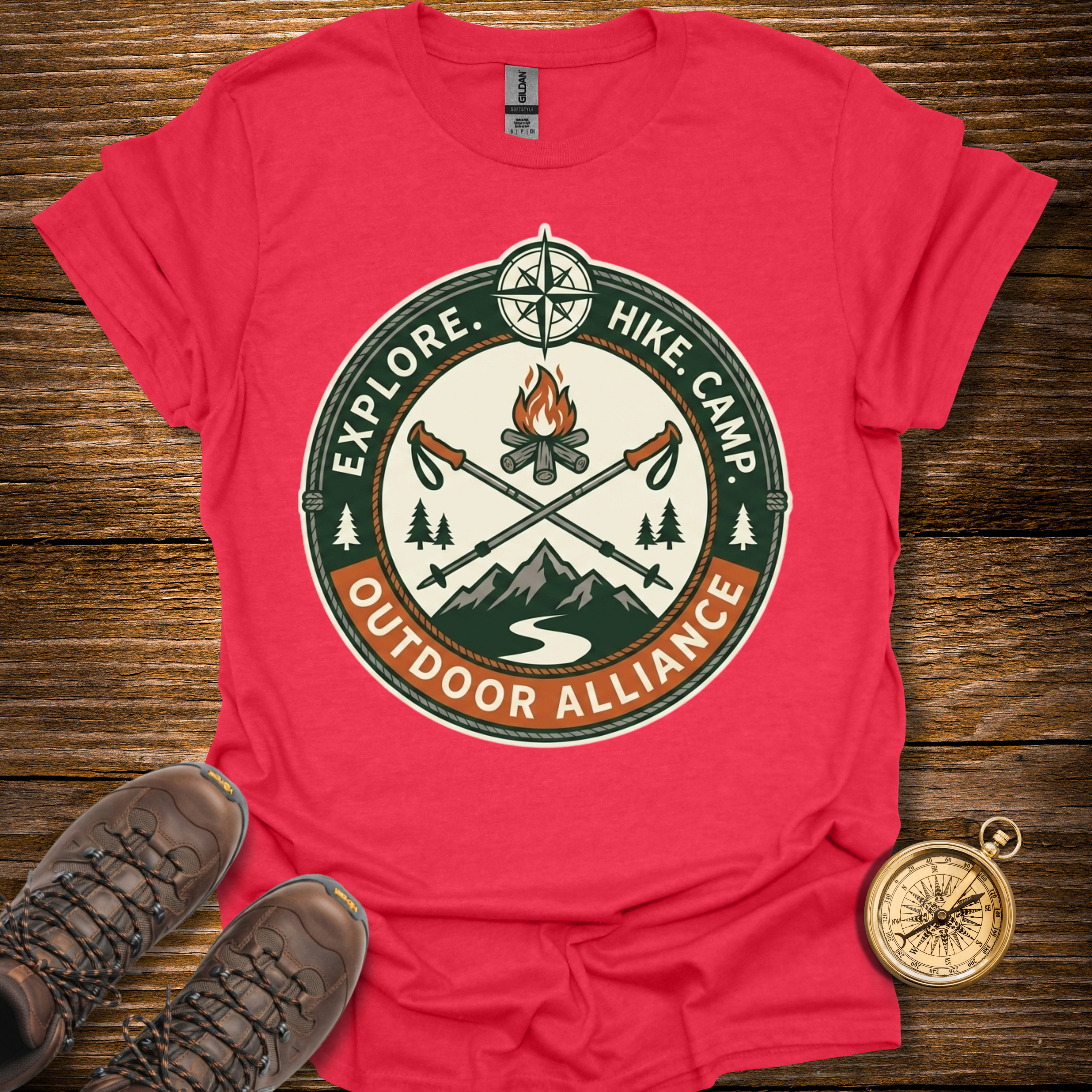 Explore Hike Camp T-Shirt