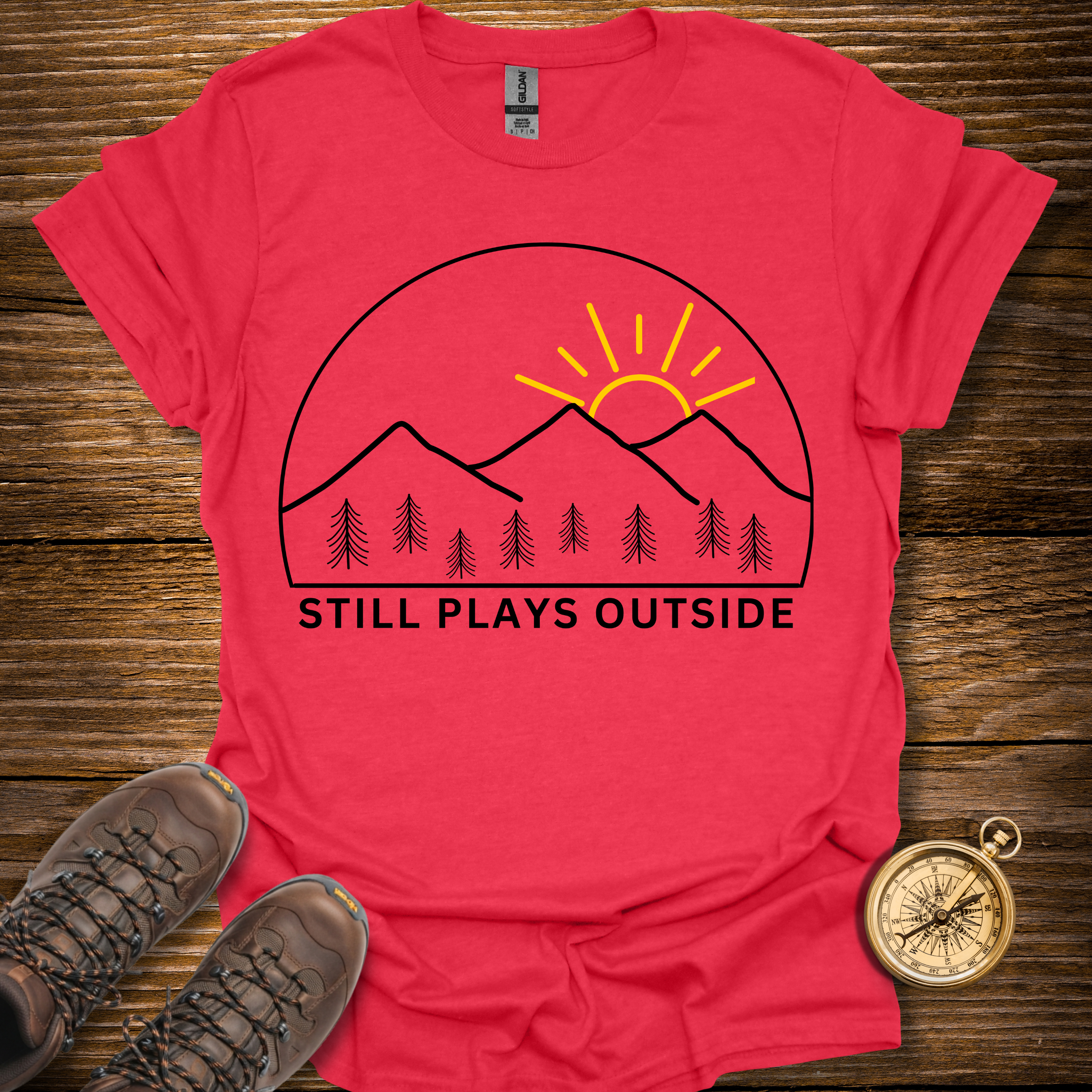 Still Plays Outside T-Shirt