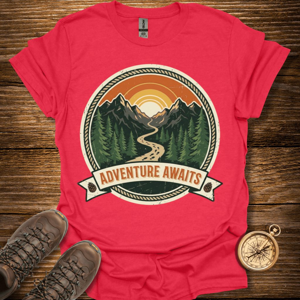 Vintage Adventure Awaits T-Shirt