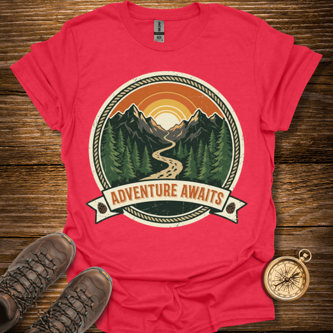 Vintage Adventure Awaits T-Shirt