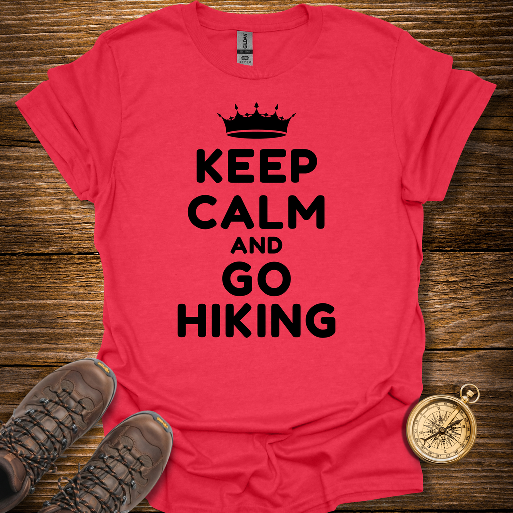 Keep Calm and Go Hiking T-Shirt