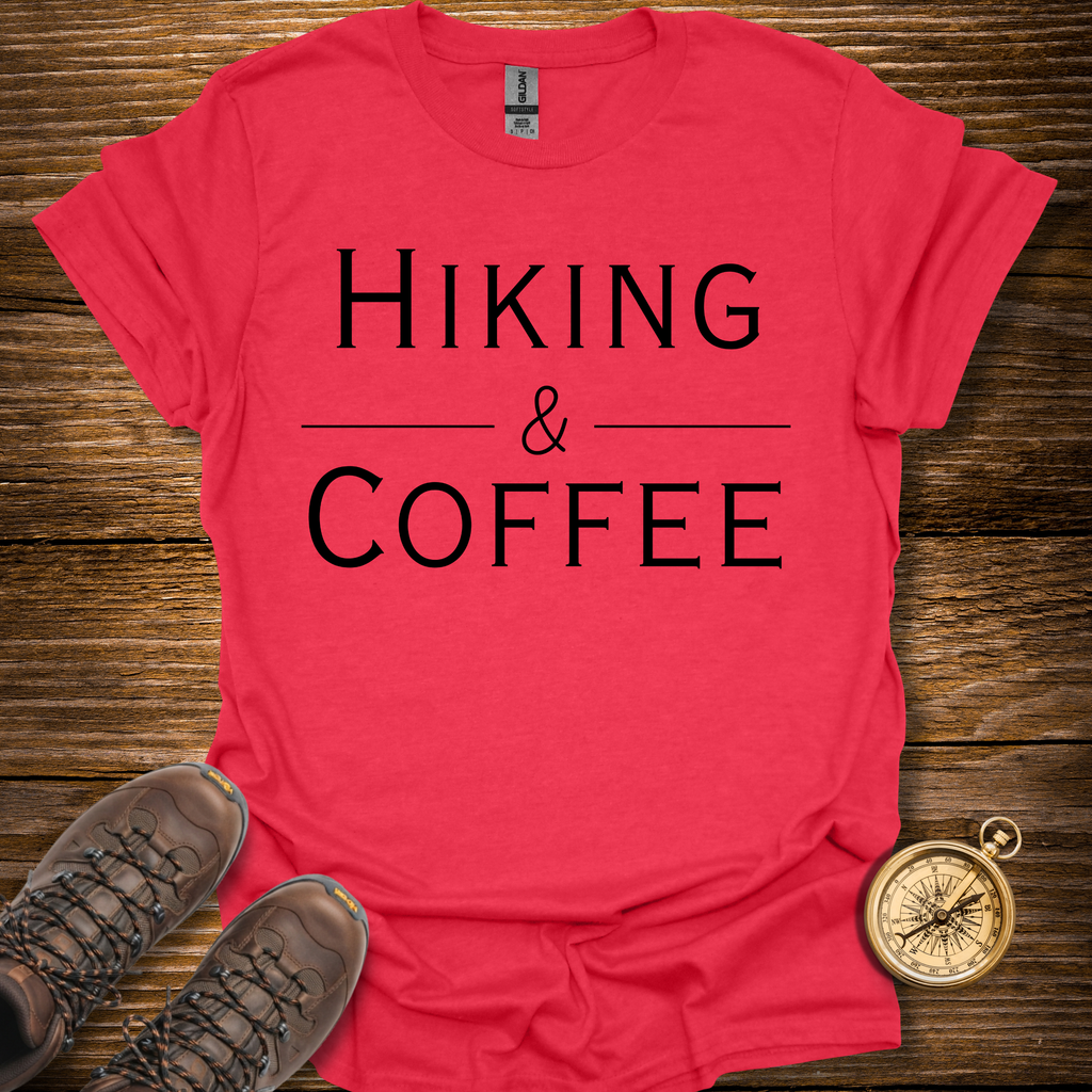 Hiking And Coffee T-Shirt
