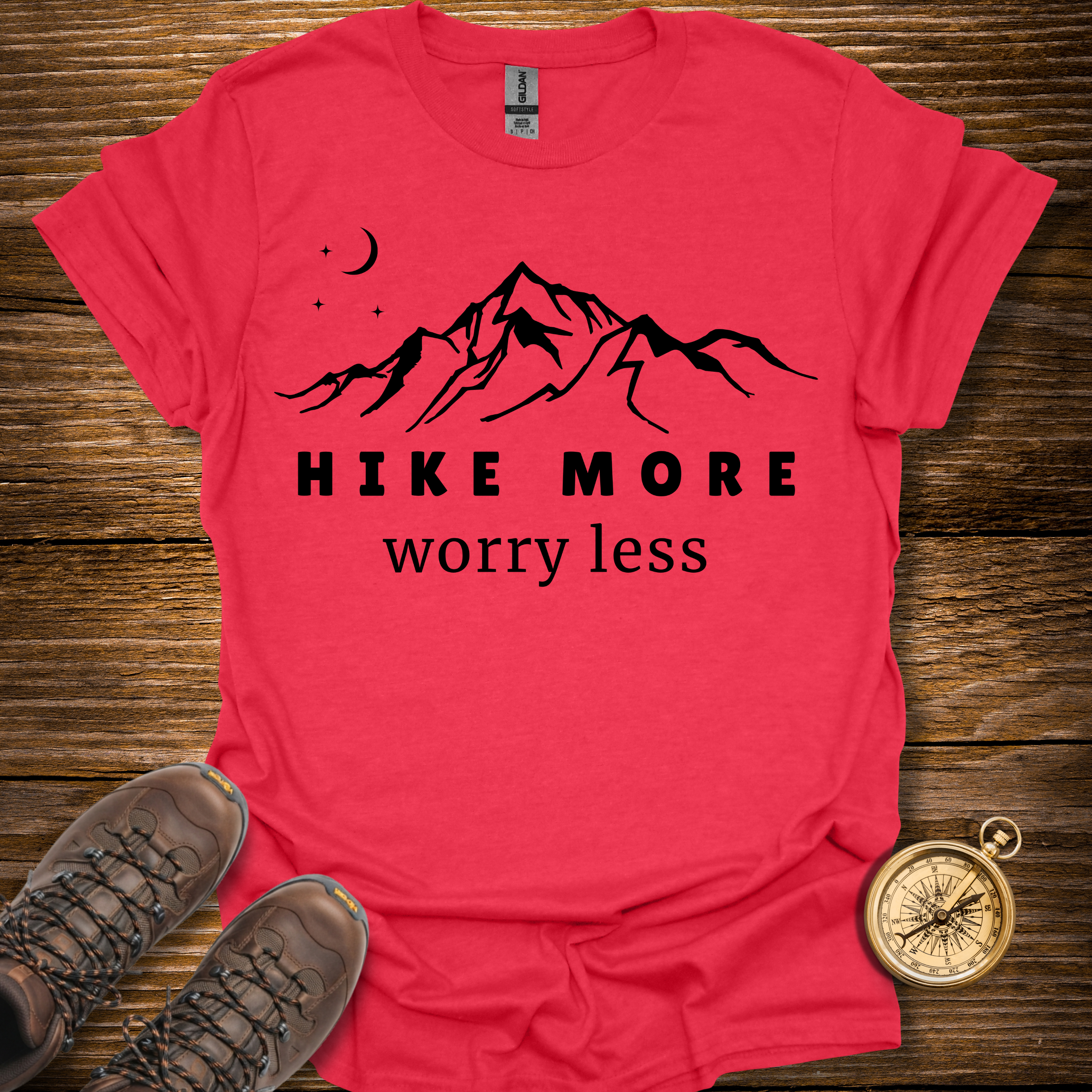 Hike More Worry Less T-Shirt