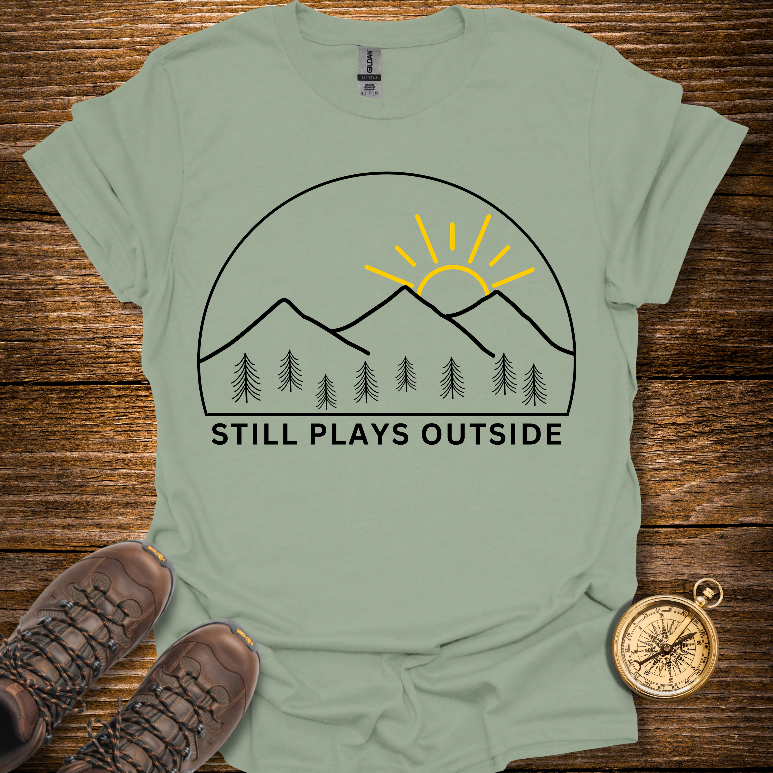 Still Plays Outside T-Shirt