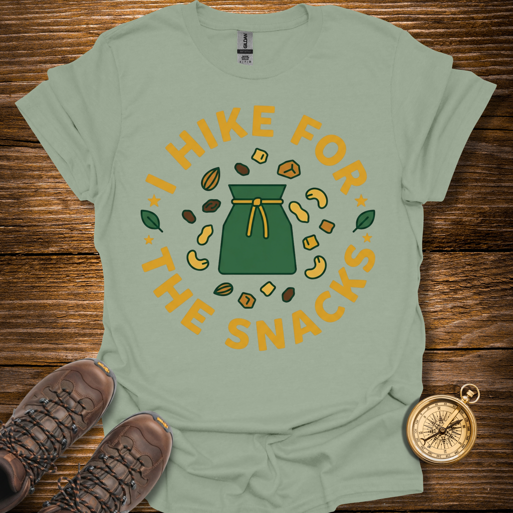 I Hike For The Snacks T-Shirt