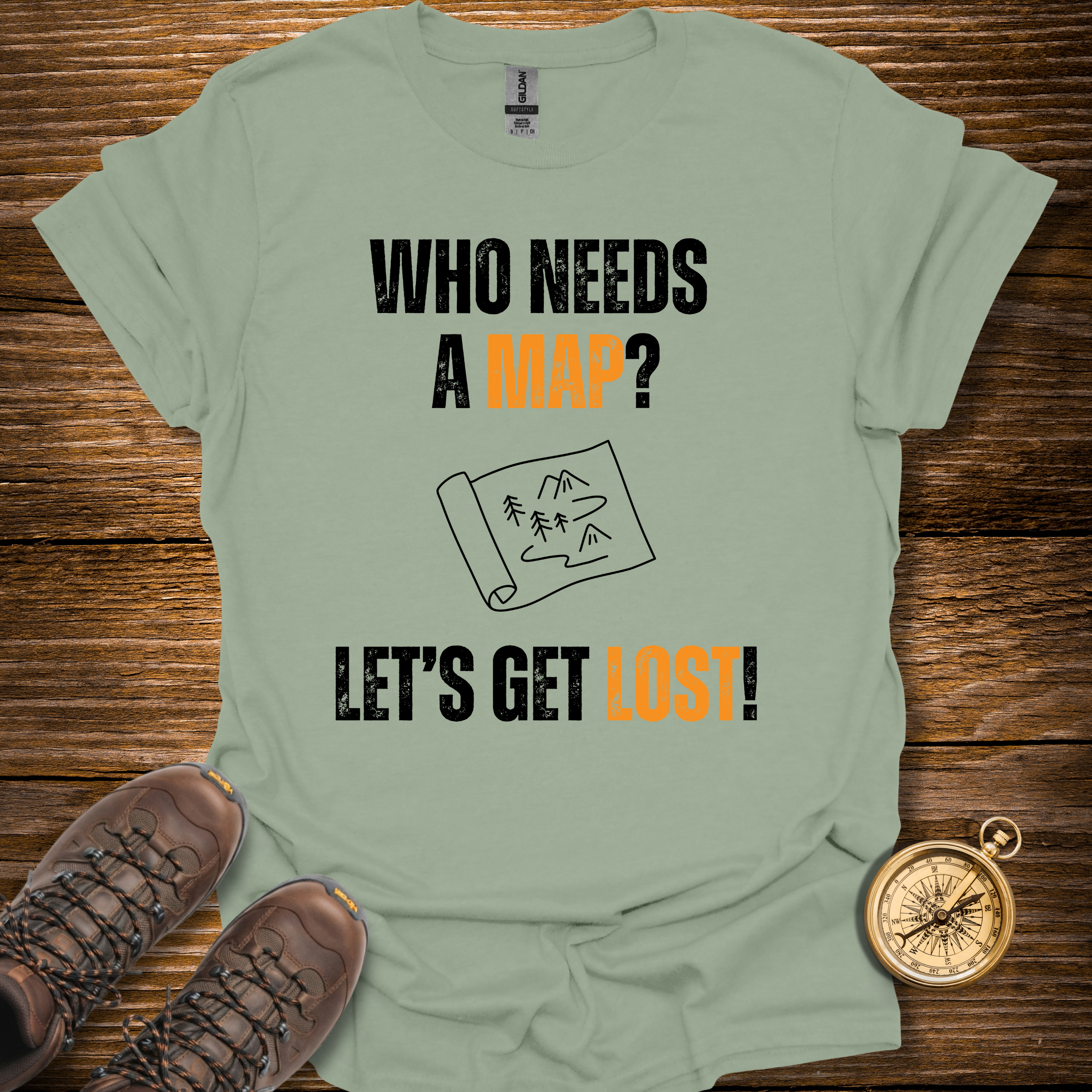 No Map Needed T-Shirt