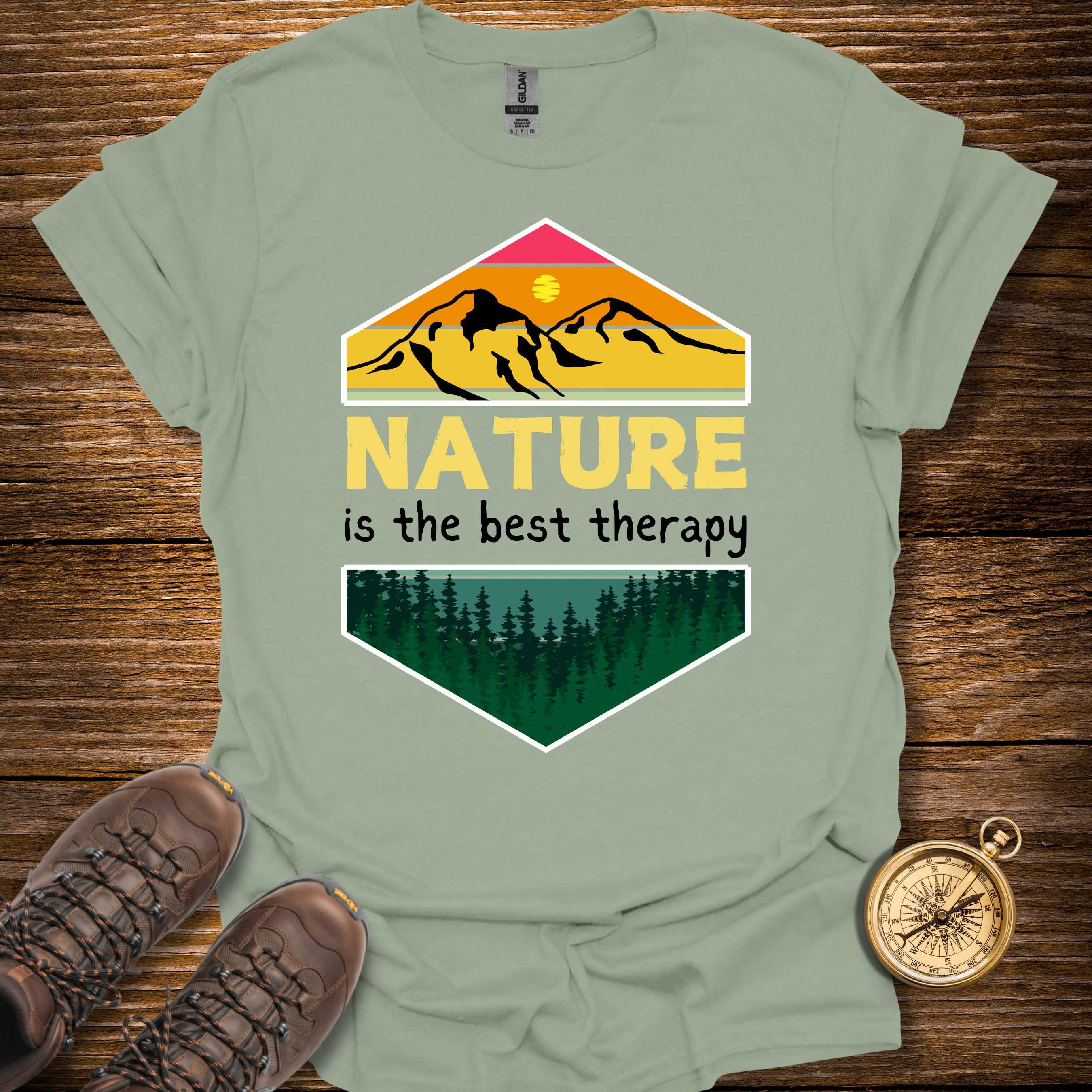 Nature Is The Best Therapy T-Shirt