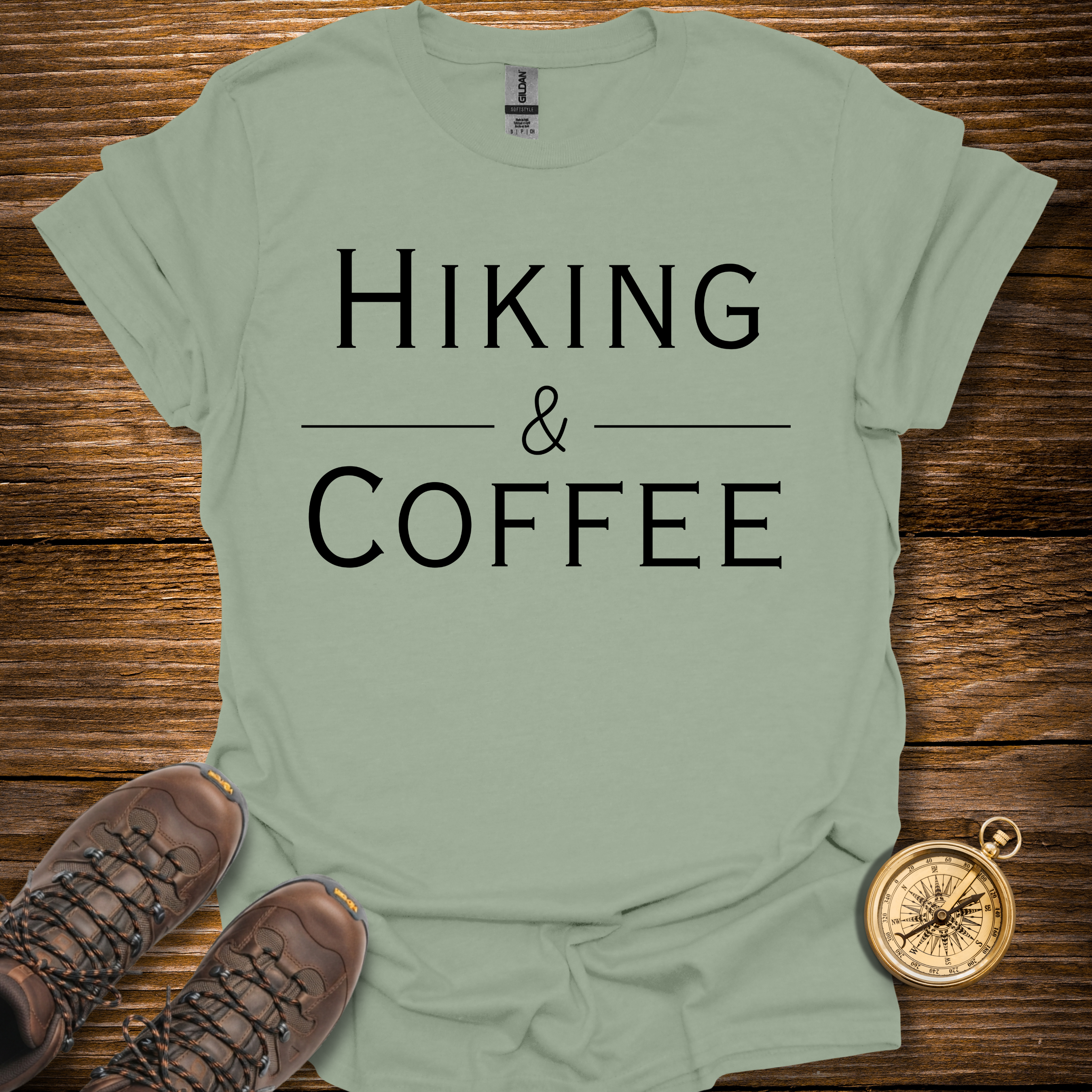 Hiking And Coffee T-Shirt