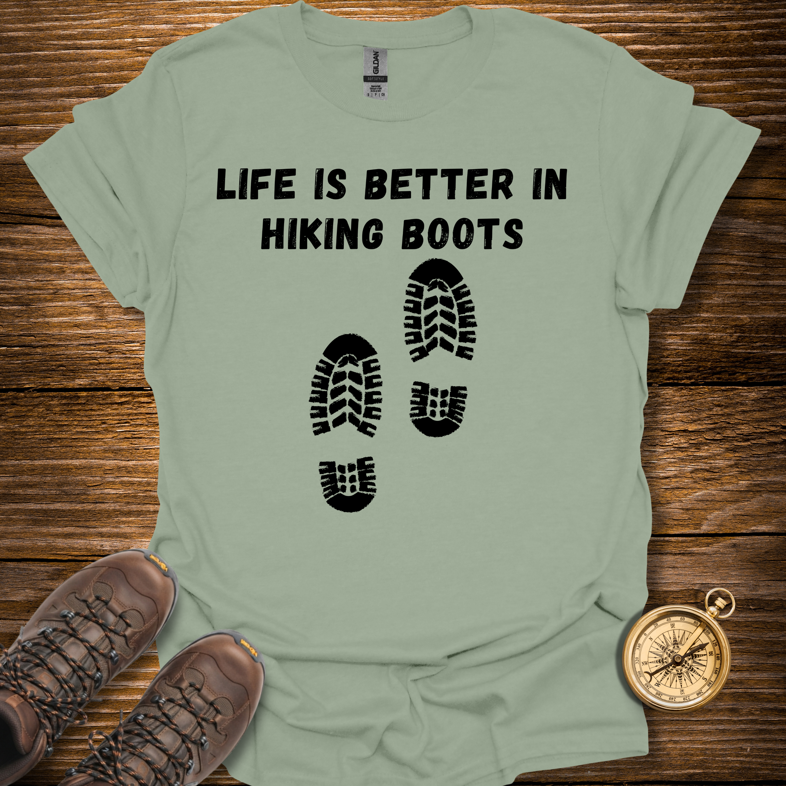 Better In Hiking Boots T-Shirt