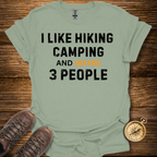 I Like Hiking And Camping T-Shirt