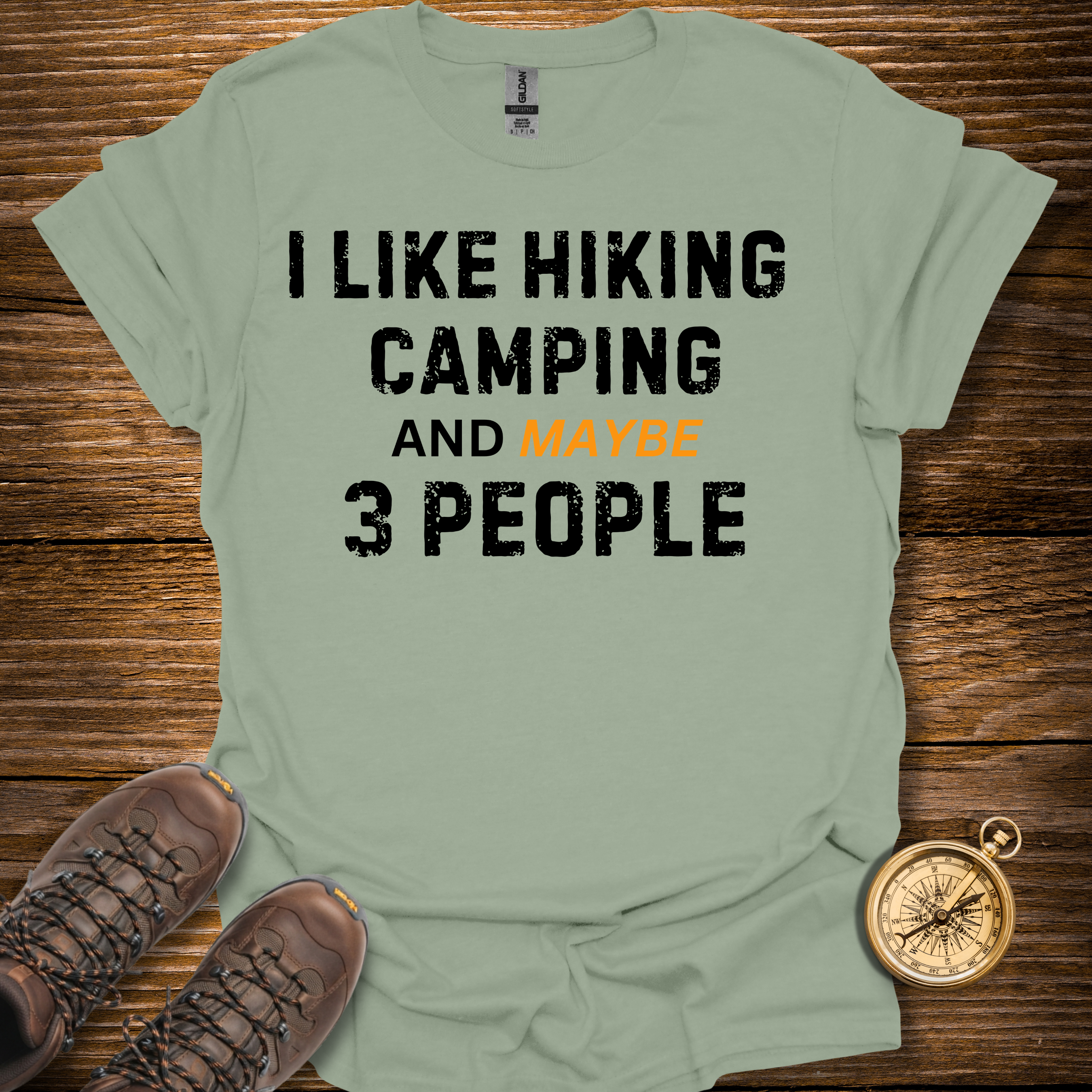 I Like Hiking And Camping T-Shirt