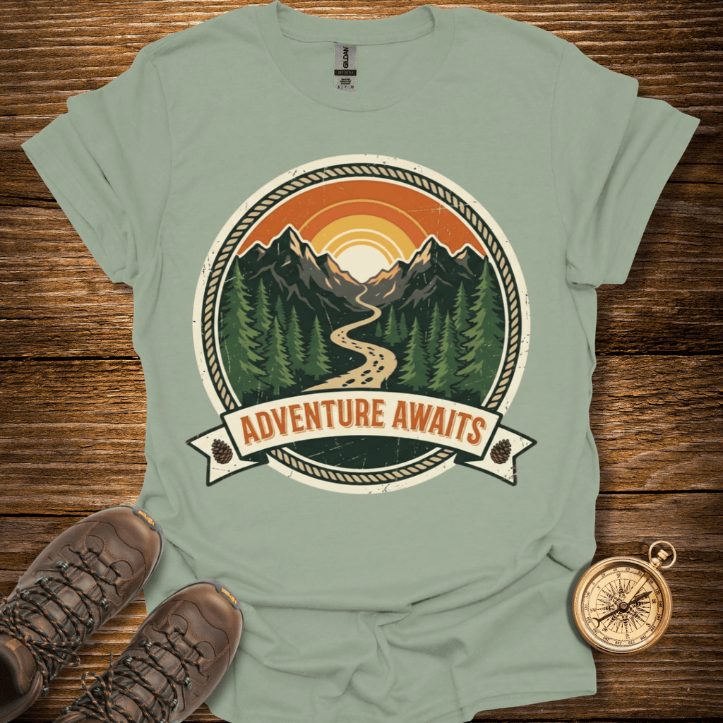 Vintage Adventure Awaits T-Shirt