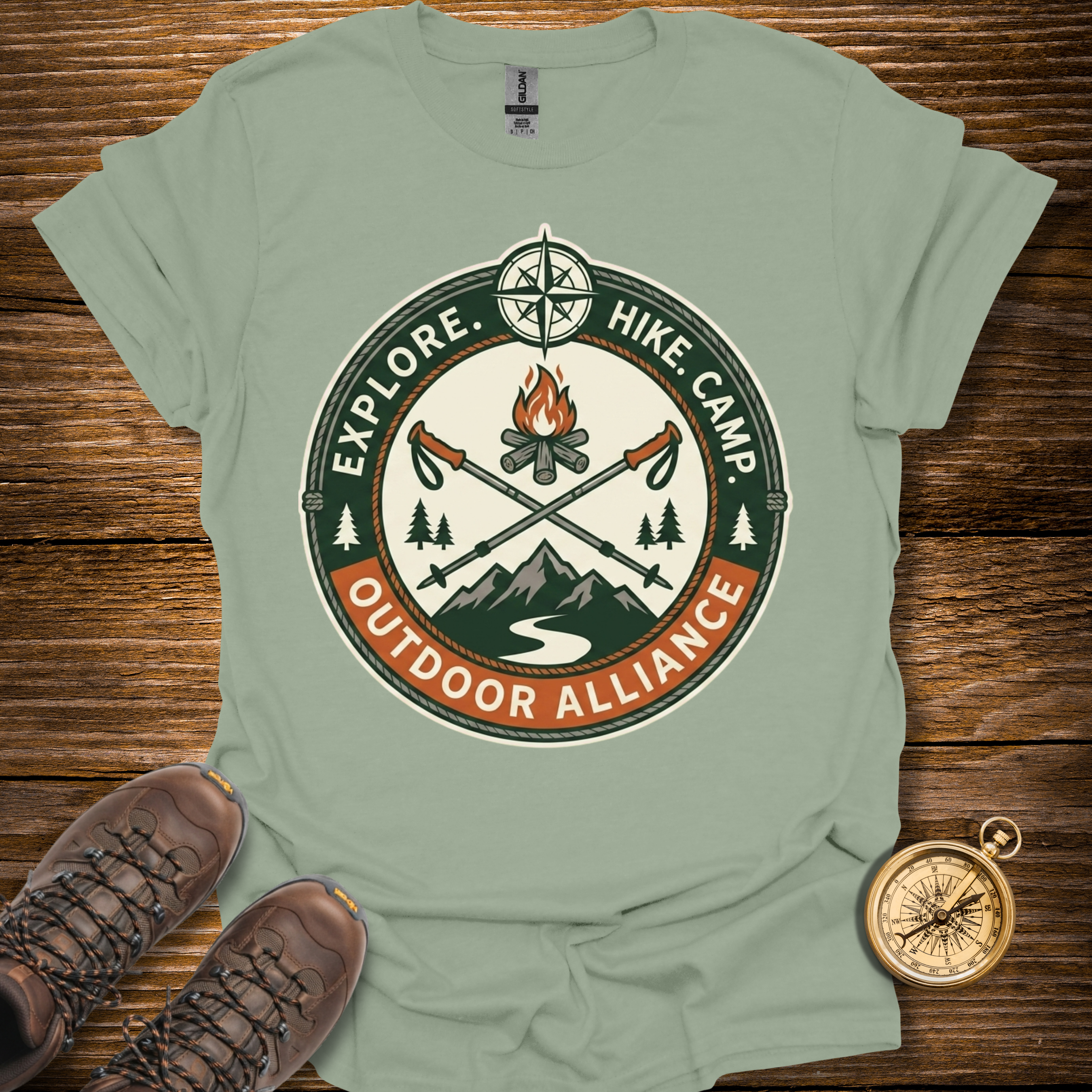 Explore Hike Camp T-Shirt