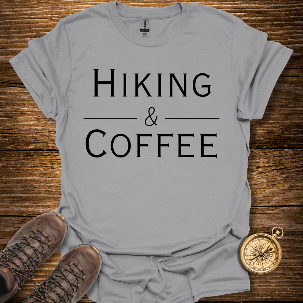 Hiking And Coffee T-Shirt