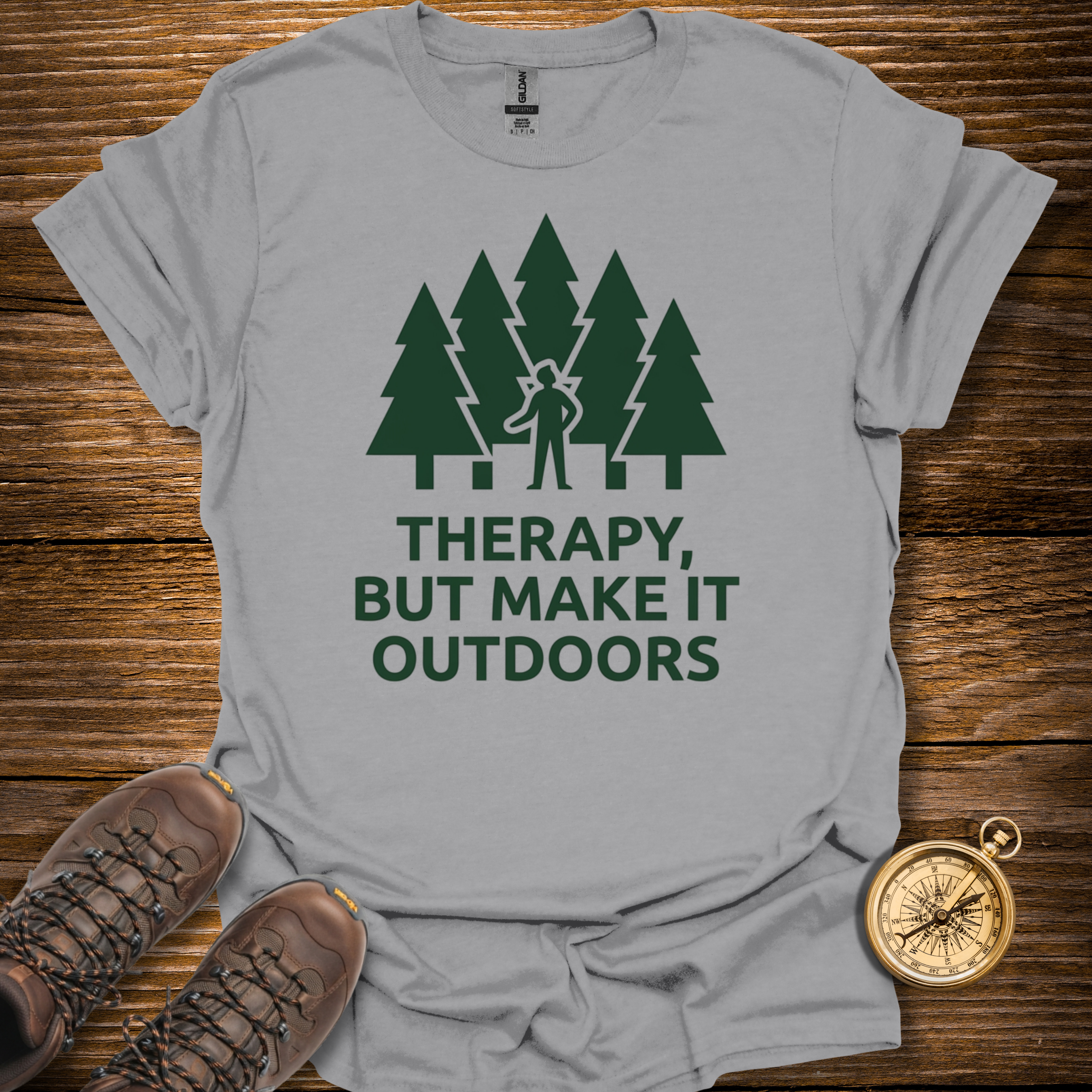 Outdoors Therapy T-Shirt