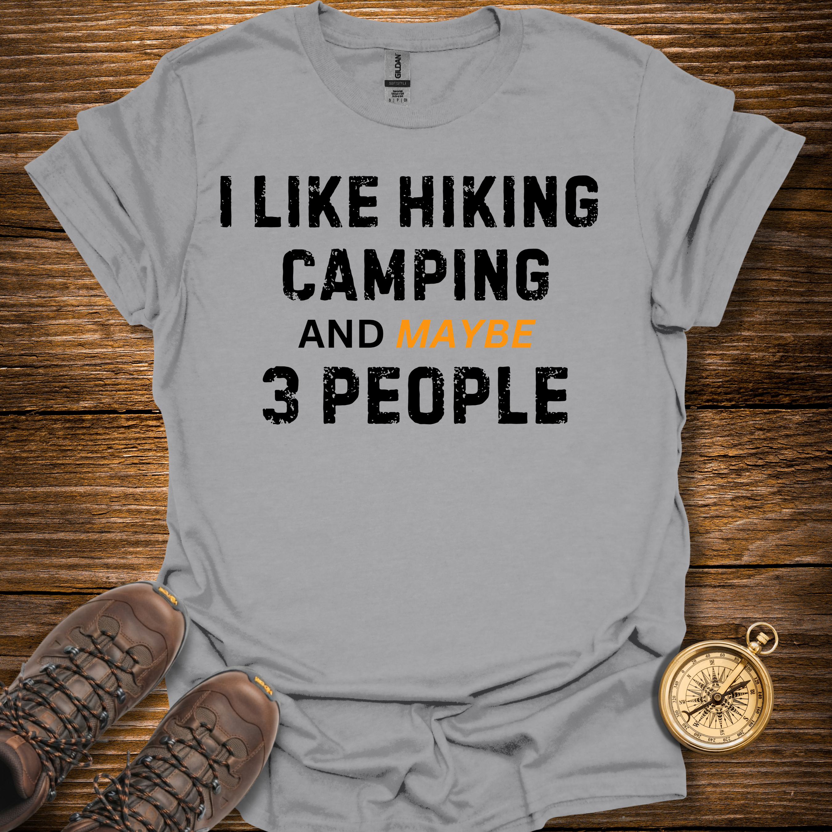 I Like Hiking And Camping T-Shirt