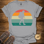 Sunset Hiker Man T-Shirt