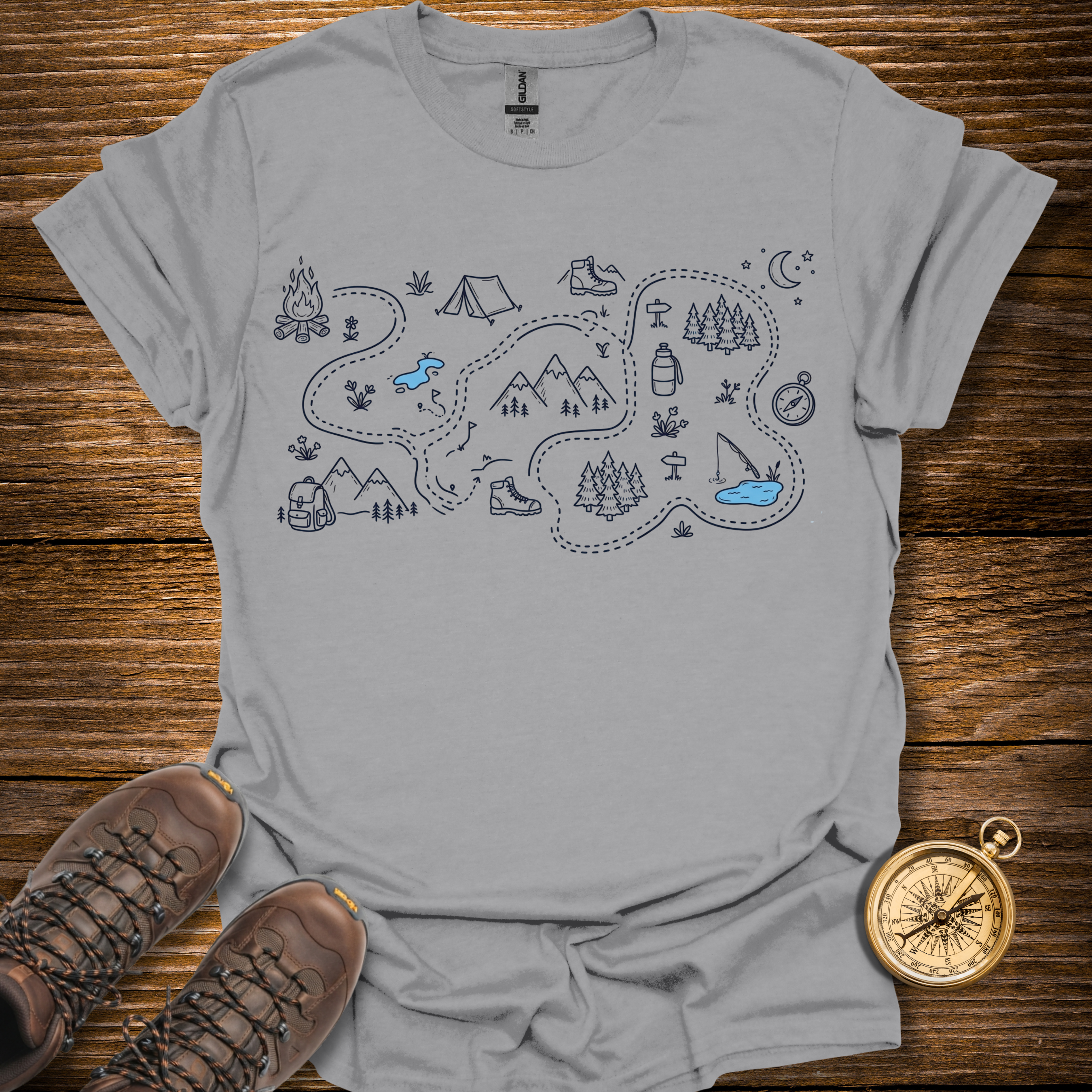 Trail Map T-Shirt
