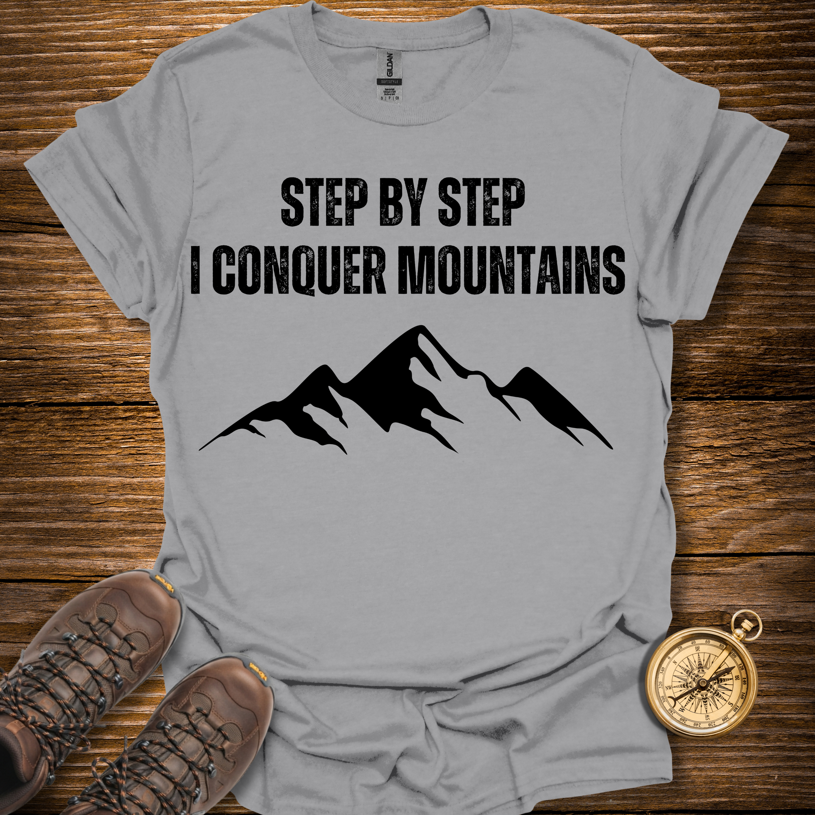 I Conquer Montains T-Shirt