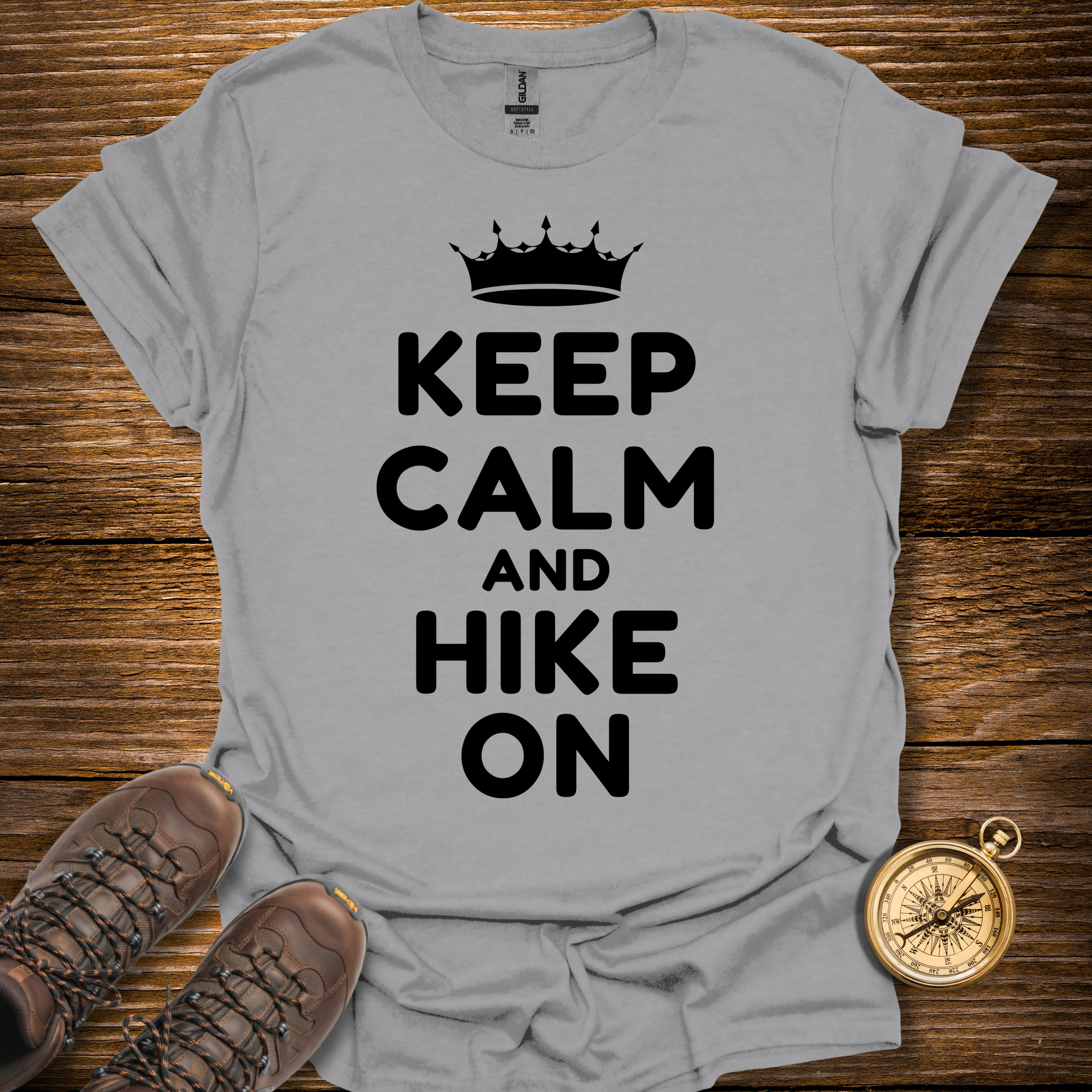 Keep Calm And Hike On T-Shirt