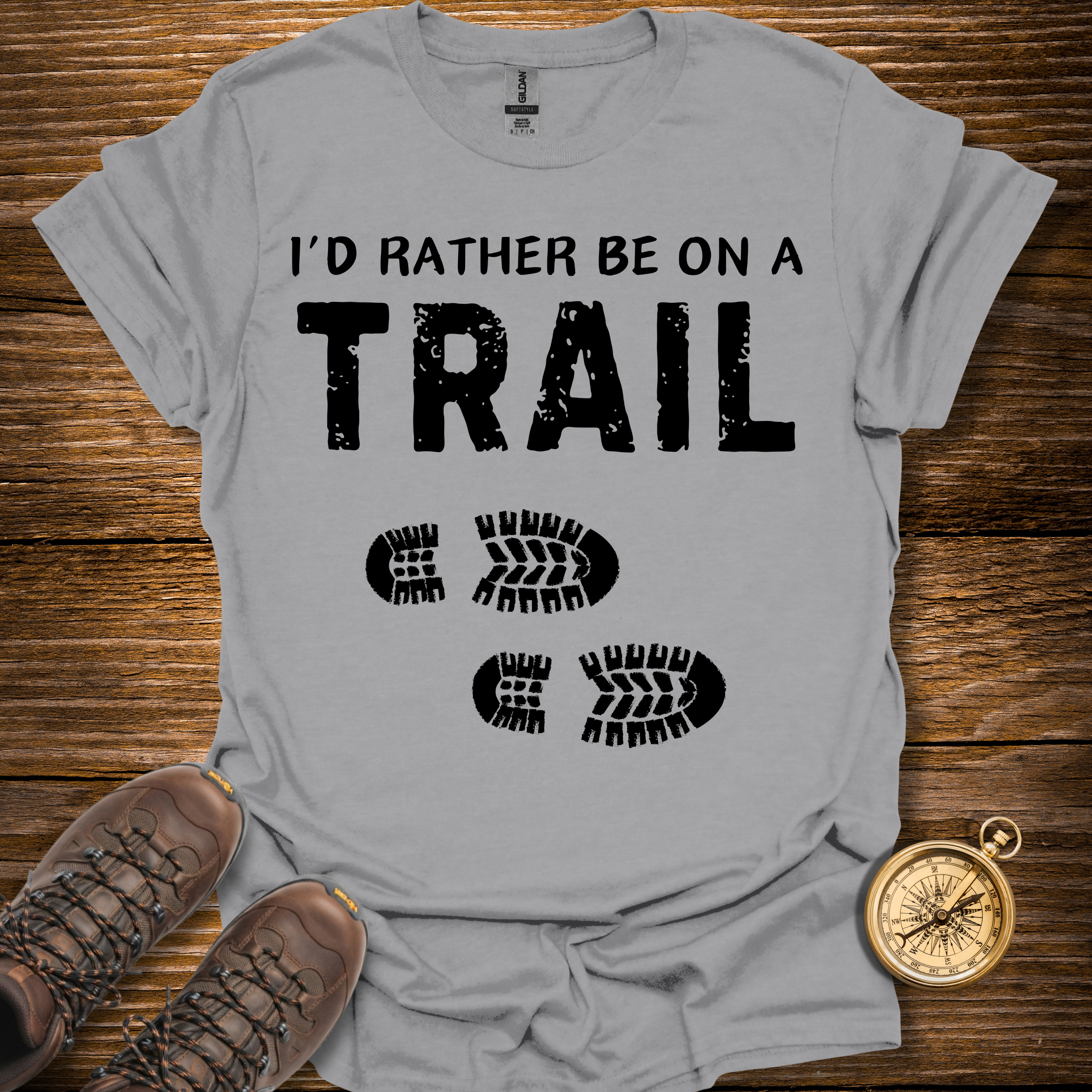 I'd Rather Be On a Trail T-Shirt