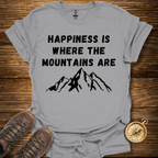 Where The Mountains Are T-Shirt
