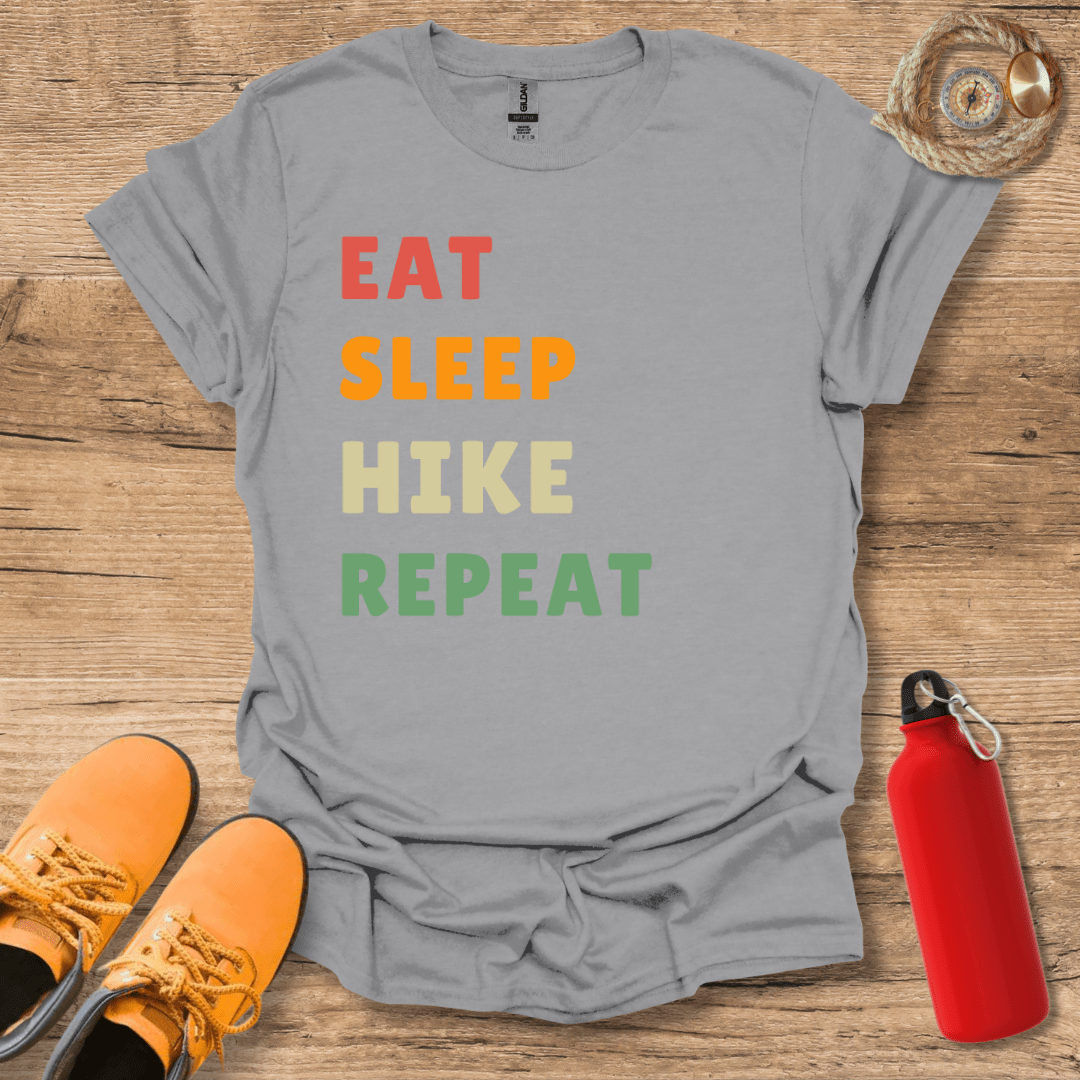 Eat Sleep Hike Repeat T-Shirt