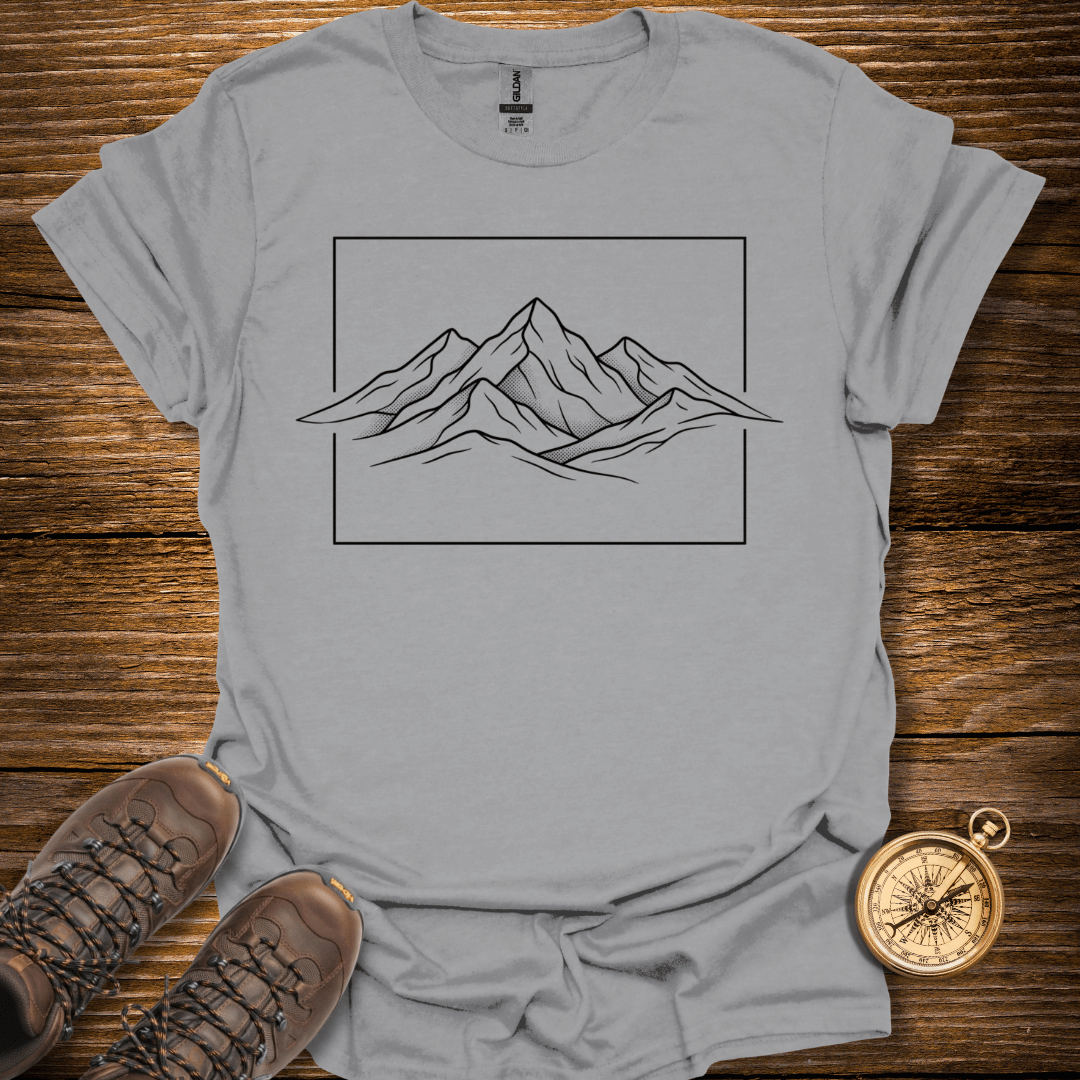 Mountain Illustration T-Shirt