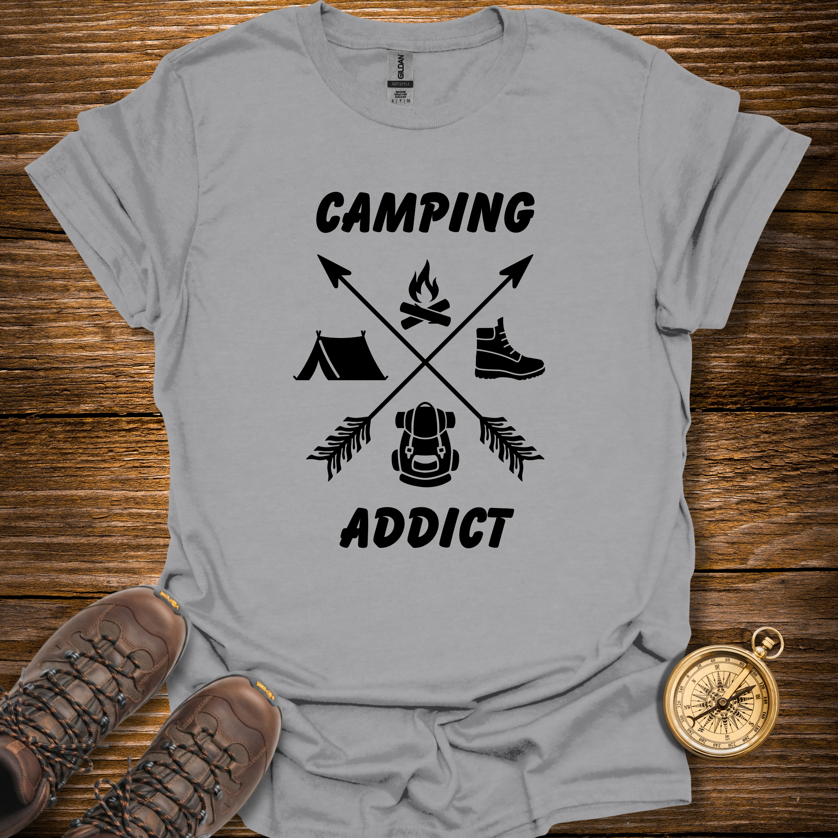 Camping Addict T-Shirt
